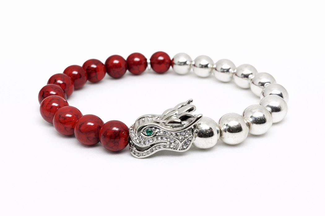 Red Turquoise Dragon