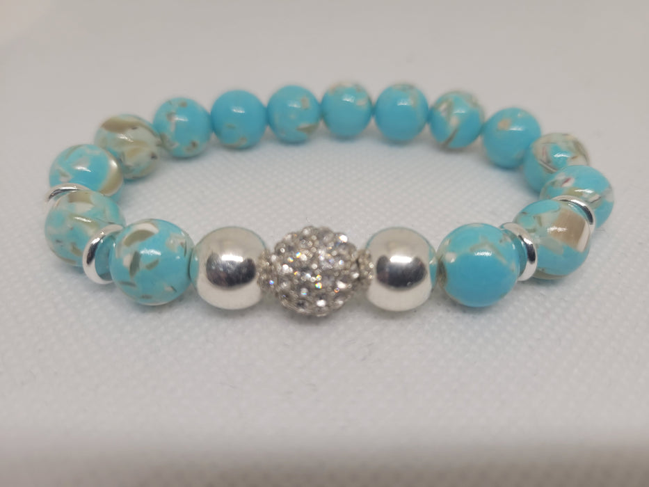 Turquoise Crystal Ball