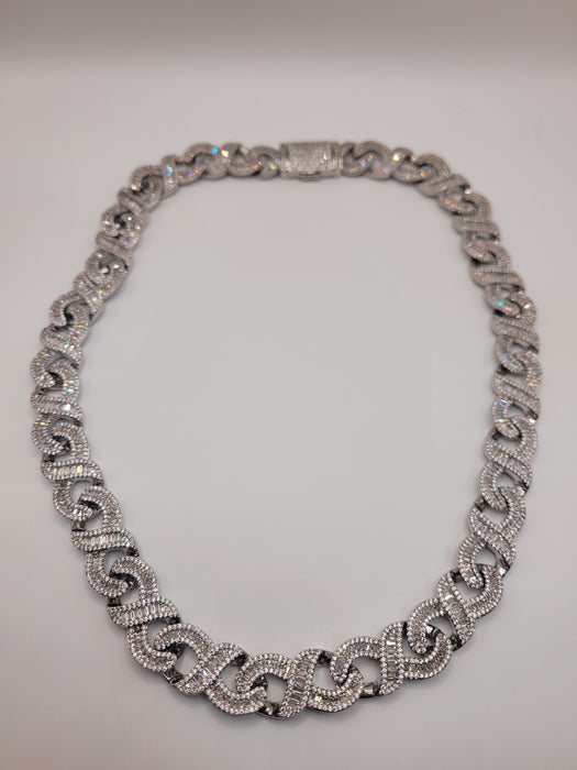 22" baguette infinity