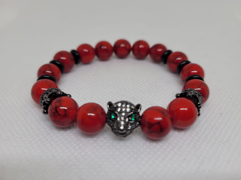 Red Turquoise Panther