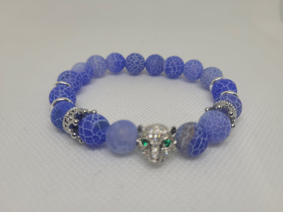 Blue Agate Panther