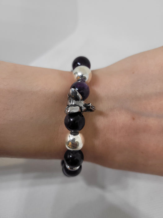 AMETHYST ELEPHANT HEAD