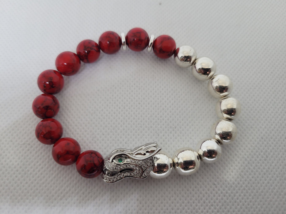 Red Turquoise Dragon