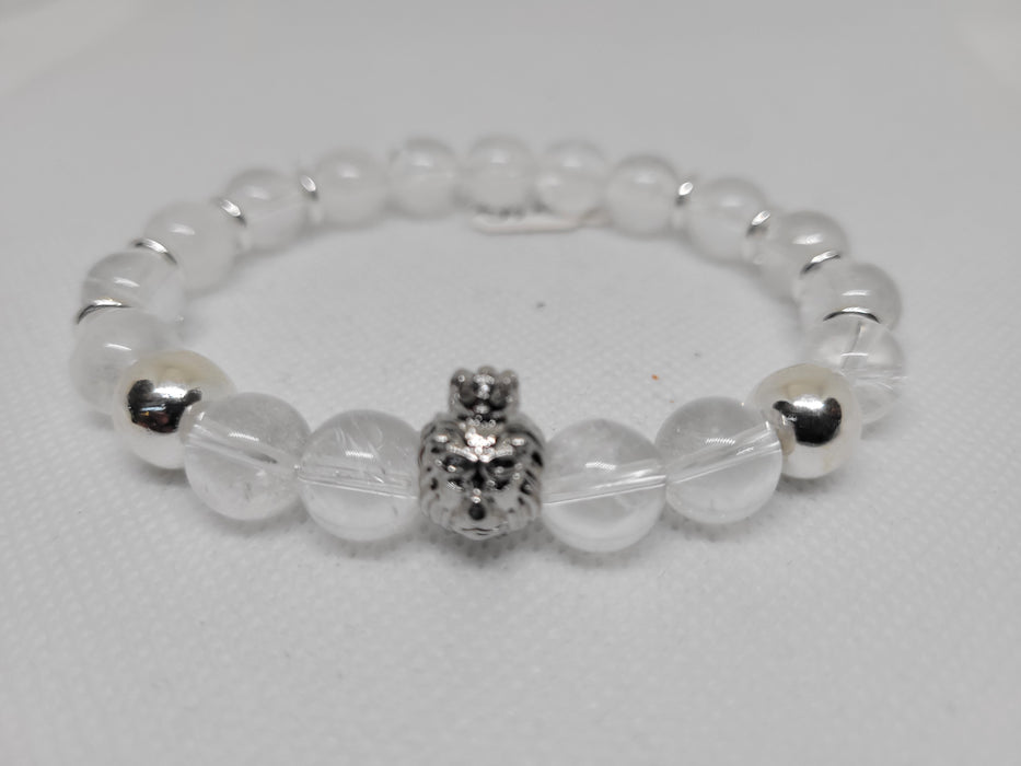 Clear Quartz Lion